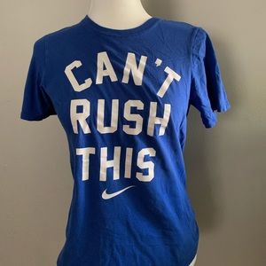 Boys Nike "Can't Rush This" T Shirt
